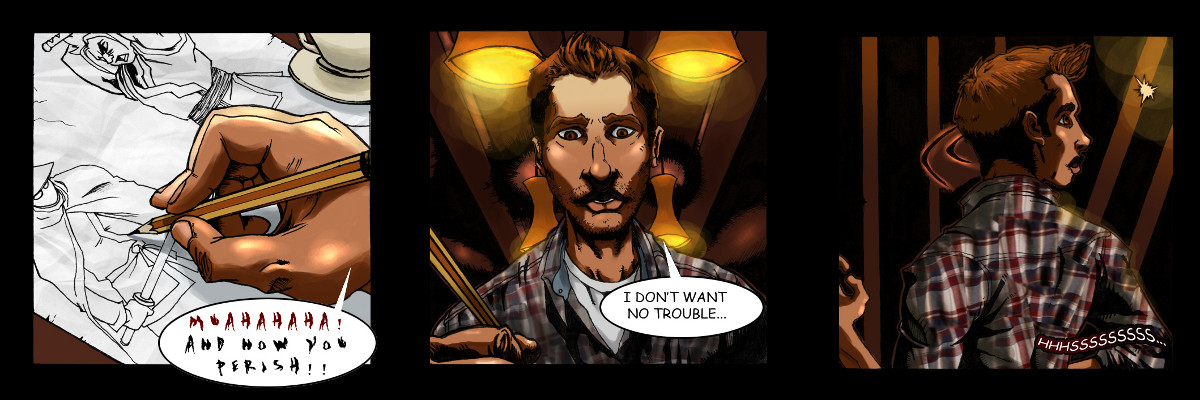 Shadow Boxer Strip Panel 1